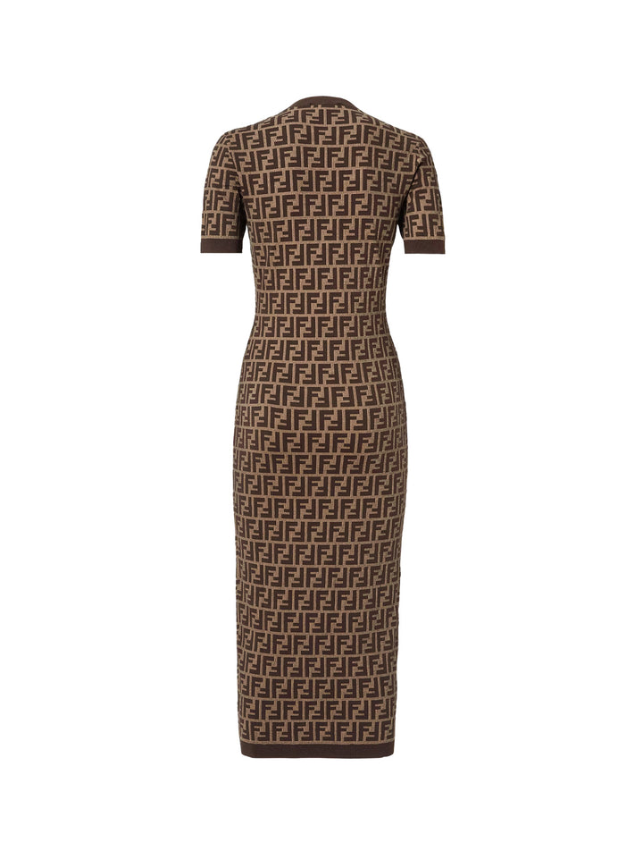 Fendi Dresses - Tobacco | 58725f1c2881a78416f15a7bf21a6ae029fffffb