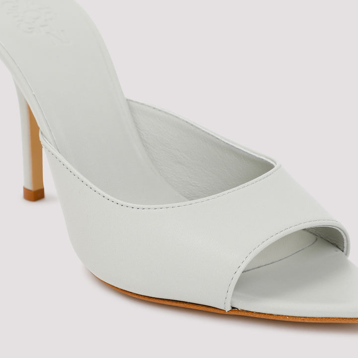 Gia Borghini Mules - Grey | 9c8402b72efde1d4c5047ac43f0488cf23c4bcfe