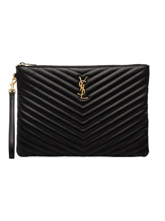 Cassandre MatelassÉ Leather Tablet Pouch