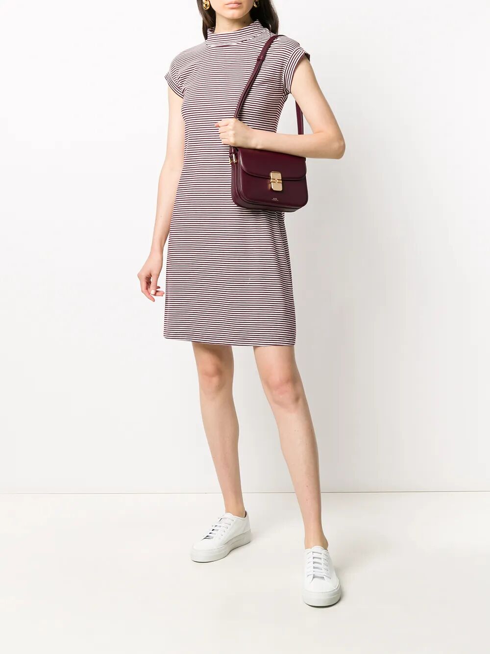 A.P.C. Satchel & cross body - Red | 3b4b7940e8dc4225cc549a234a06b24aba69be7f