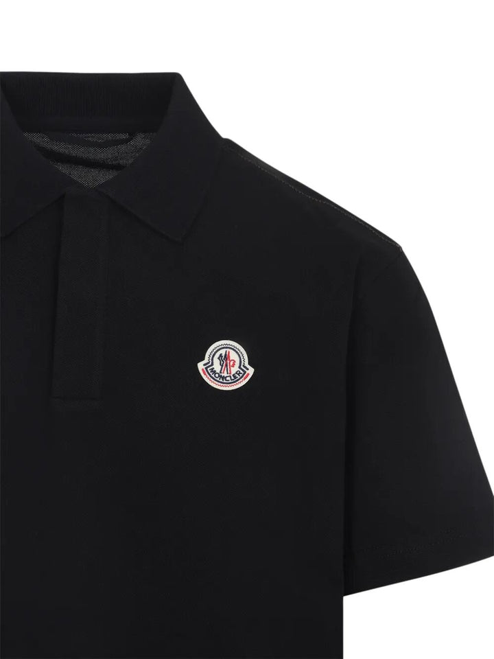 Moncler Polo - Black | b732dafe93242cda887d17c7ad0f9e4c34457088