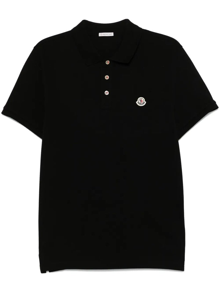 Moncler Polo - Black | 47d2148b2cc5fd61dc11cd89dfee96a97f2b41d4