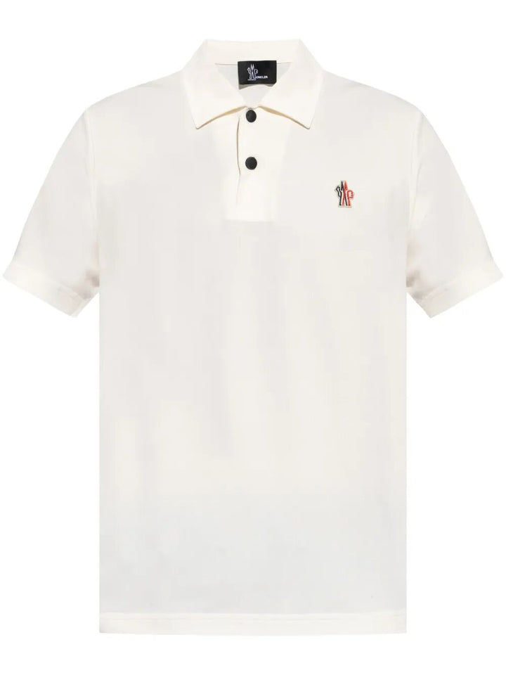 Moncler Polo - Nude & Neutrals | f6a8a711142916a5a6914ae11987cb8e37d539af