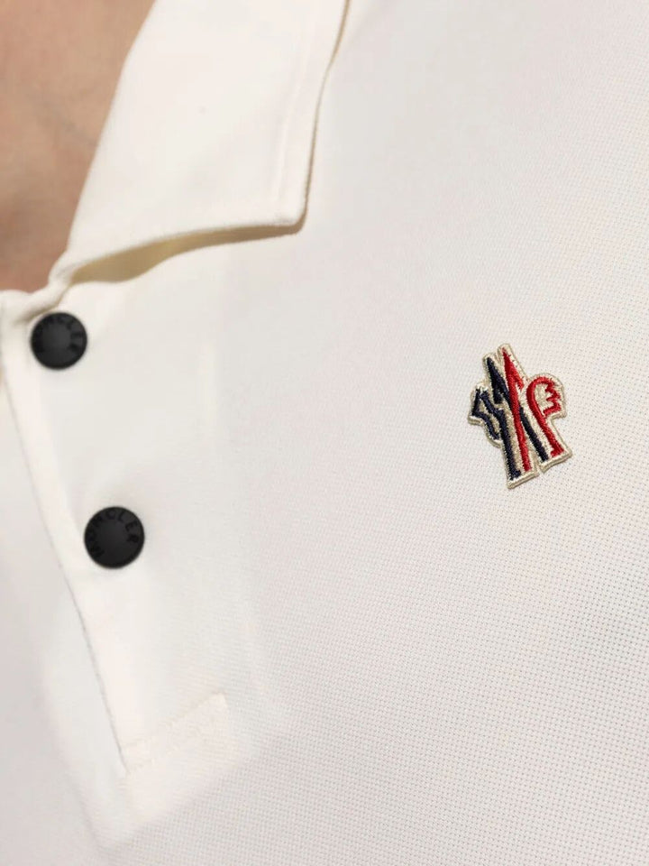 Moncler Polo - Nude & Neutrals | 47a6bf0a10d3f29df4a2e3001089b83e82607aa4