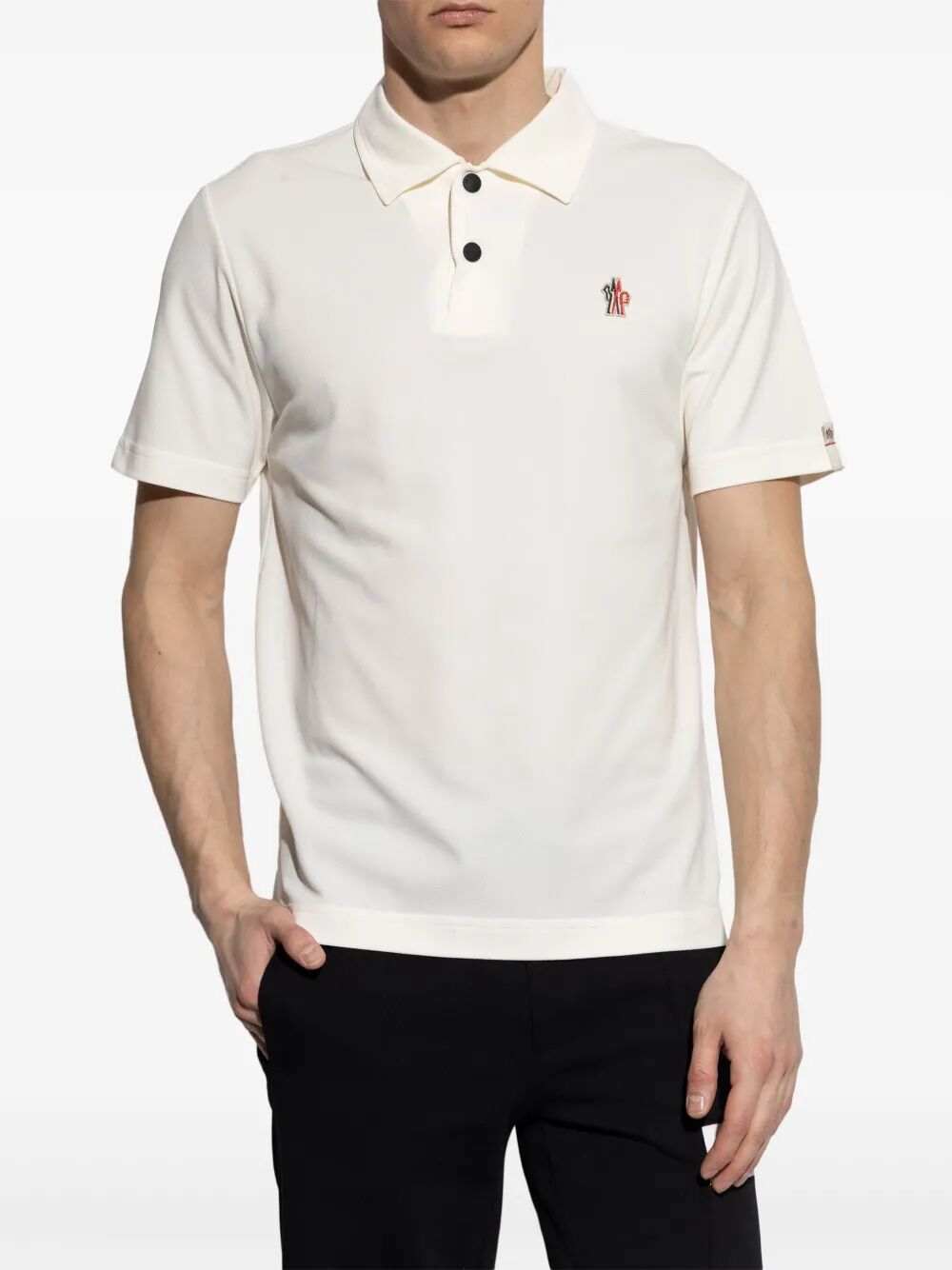 Moncler Polo - Nude & Neutrals | 1aa435bf9ecb6044745e66a05efeae58a09c4dd1