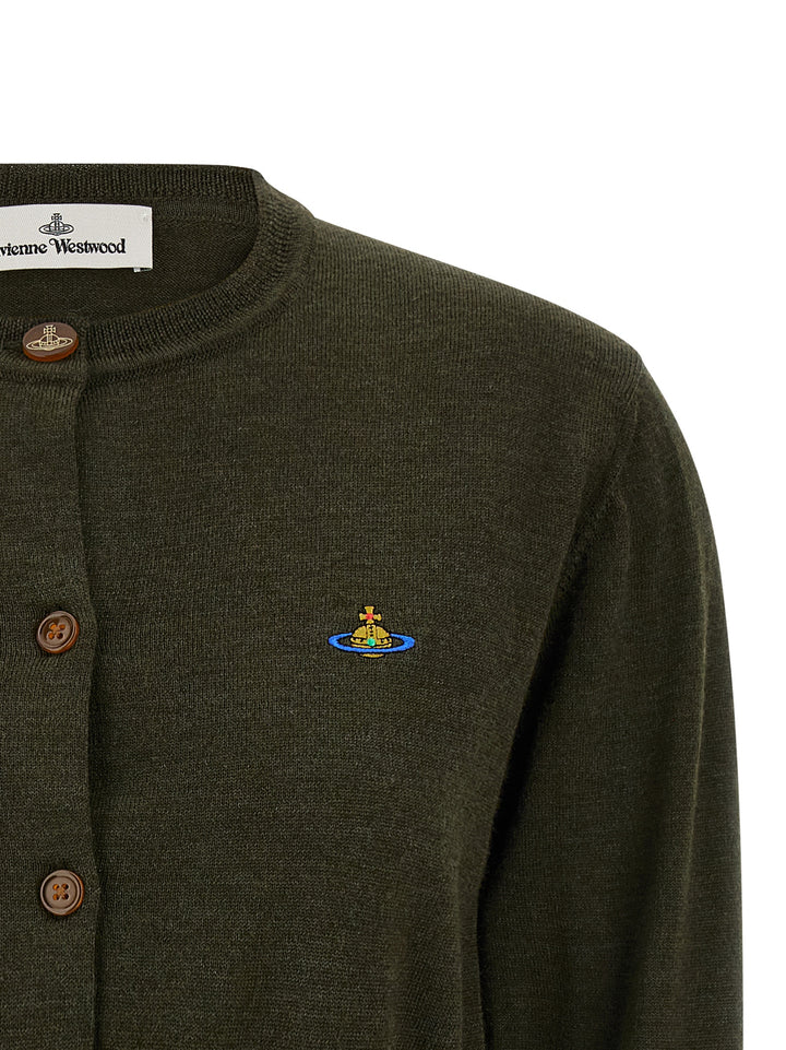 Vivienne Westwood Bea Cropped Sweaters and Cardigans - Brown | e0e328b3c0f29539b30d6a5068583585000affe5