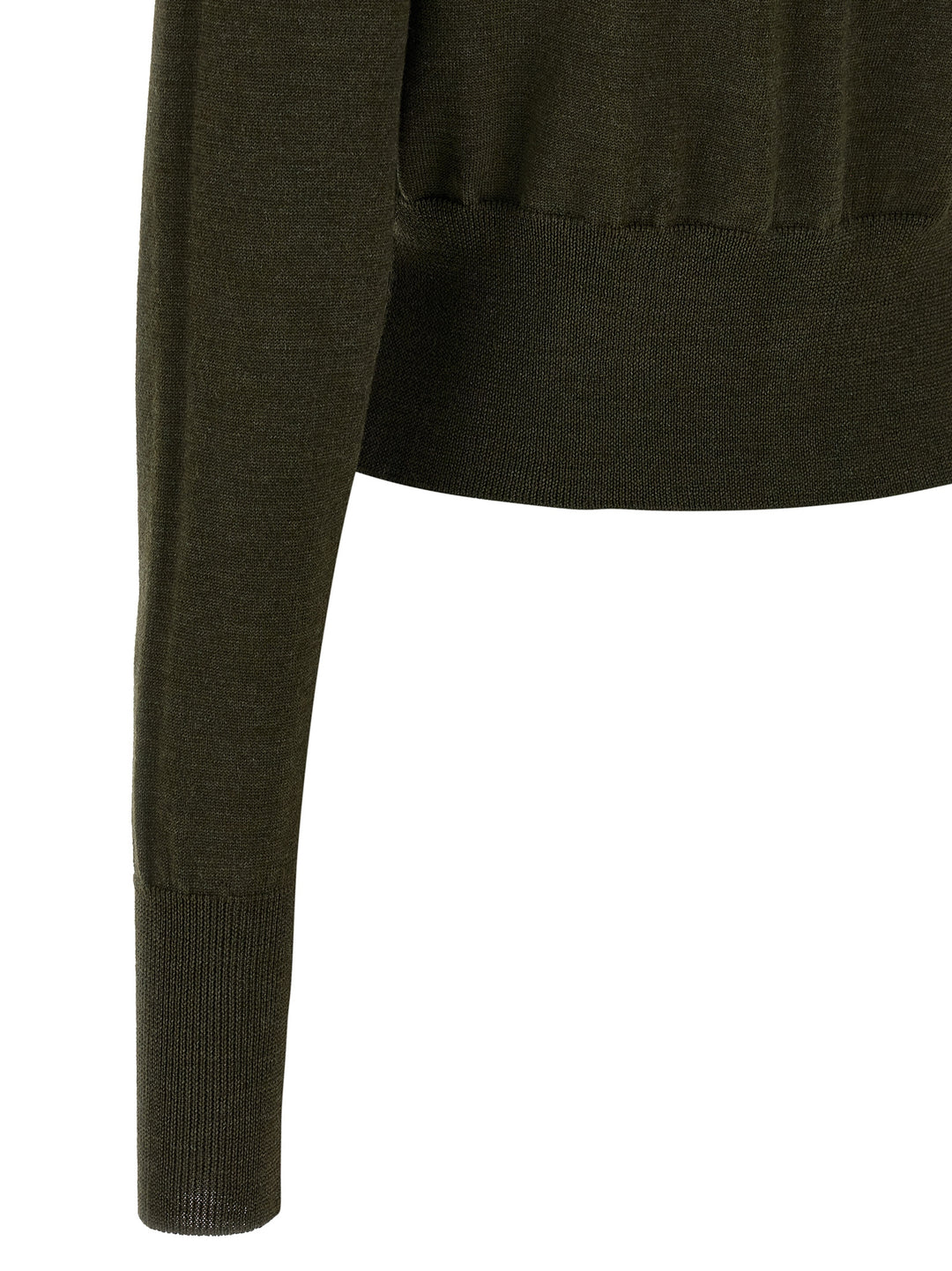 Vivienne Westwood Bea Cropped Sweaters and Cardigans - Brown | 1c89415f03ed0270d66d107fa1417d9dcd87ade6