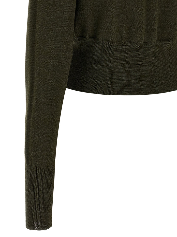 Vivienne Westwood Bea Cropped Sweaters and Cardigans - Brown | 1c89415f03ed0270d66d107fa1417d9dcd87ade6