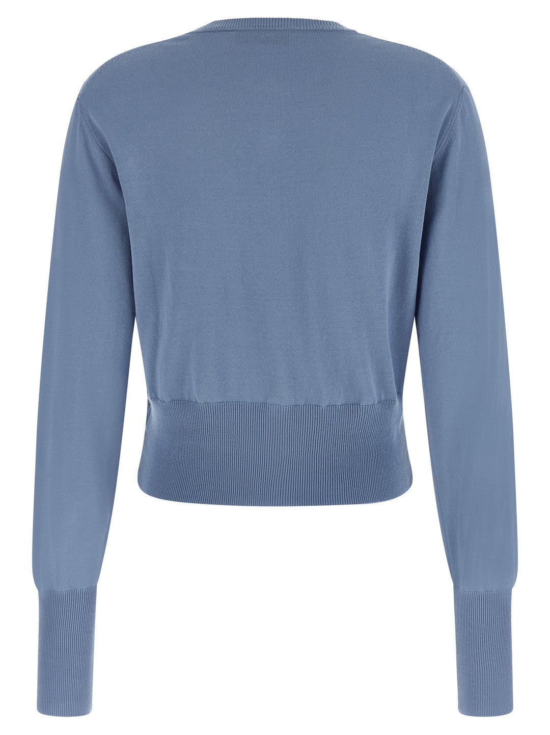 Vivienne Westwood Bea Cropped Sweaters and Cardigans - Light Blue | 9b1d86408d35ba03731517e9f39db3211d213ca7