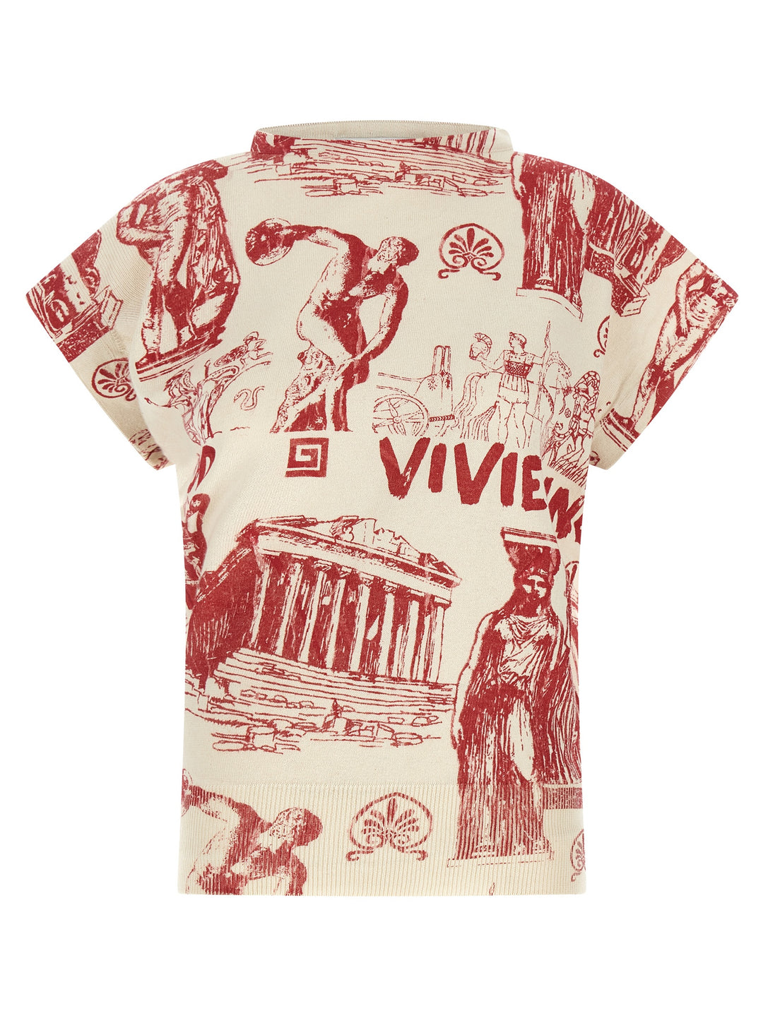 Vivienne Westwood Justine Tops - Red | db0de5eda5acd4fc726feb6e947a35666397b9ad