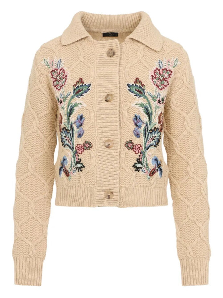 Etro Cardigan - Nude & Neutrals | 93d917f03acdc6c11dbd23cae29e9a282aa1f78e