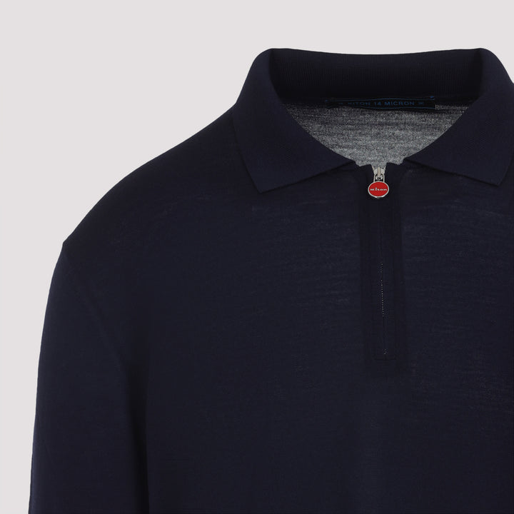 Kiton Polo - Blue | a227bdc9c687d7cf98233cb2408a094907803c56