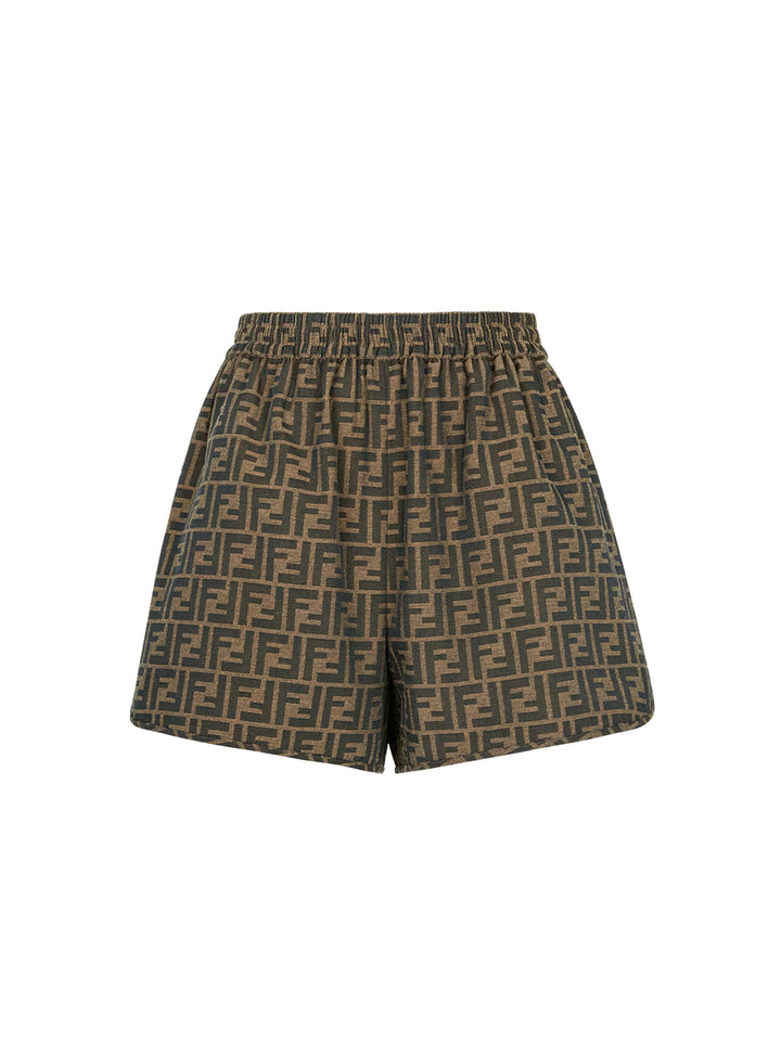 Fendi Shorts - Tobacco | 7ebefcc45ad9545024bd6ca7a5c30d7ba62689fc