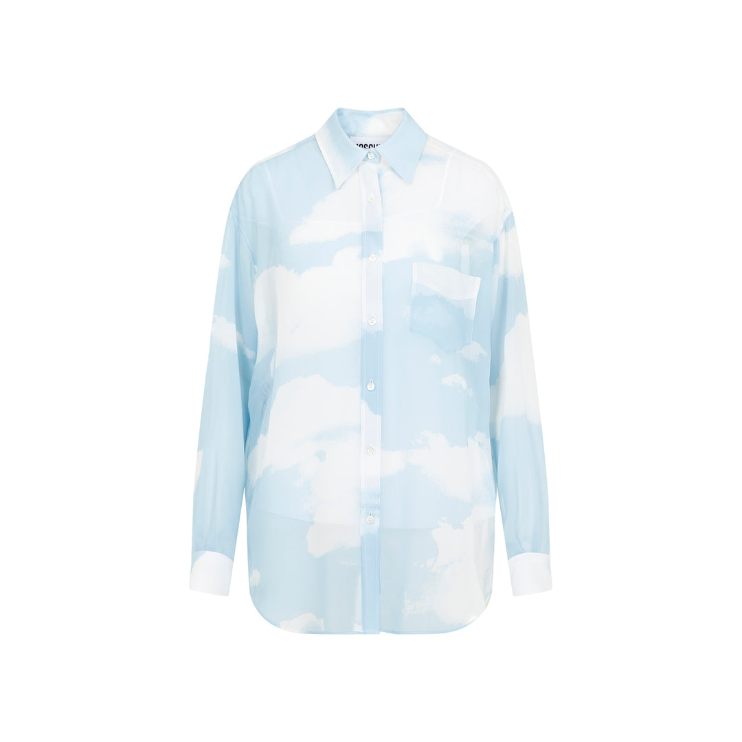 Moschino Shirts - Blue | 5e044b6cade5161b66f621a6275ba6be8de4fdac