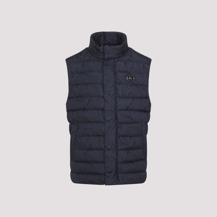 Etro Gilet - Blue | 397fa64546c87dbc9f7eb06e66fe750edbbe43b3