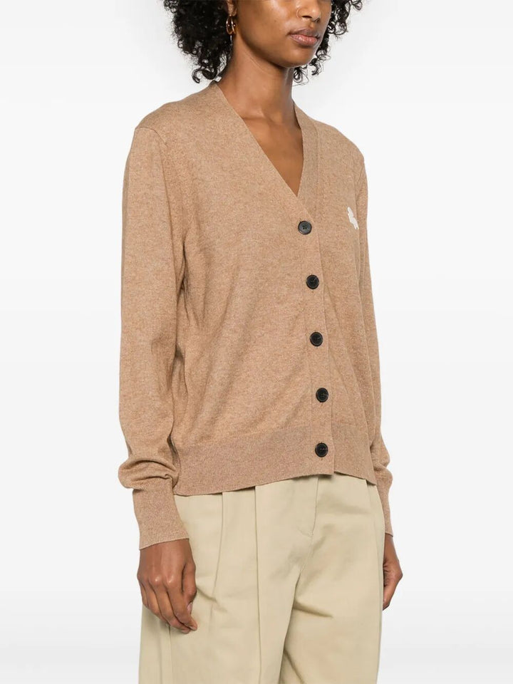 Marant ÉToile Cardigan - Nude & Neutrals | b6e9675fd0c10e409923f0e5fc586d9f007bfc59