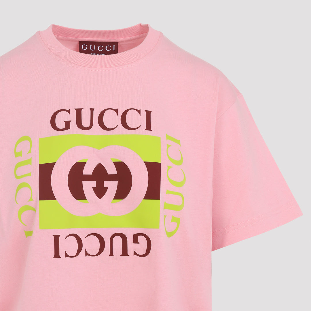 Gucci T-shirts - Pink & Purple | 0cd6a9fe8c664071459d55778fd871db81f8b3e9