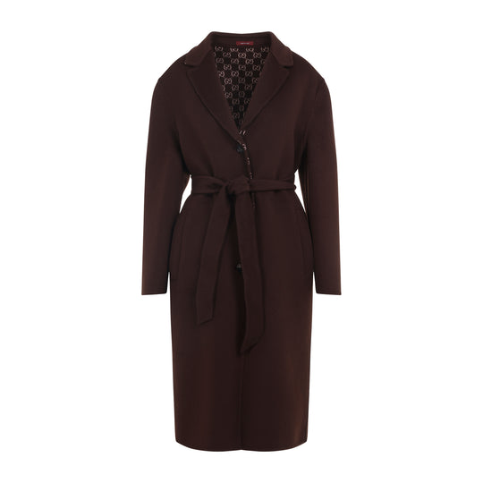Double Breasted & Peacoat Brown