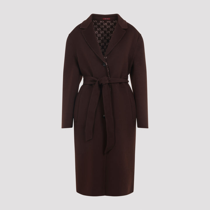 Gucci Double breasted & peacoat - Brown | 1e9d78d345a9c896a5cceb52711a73993ed1345d