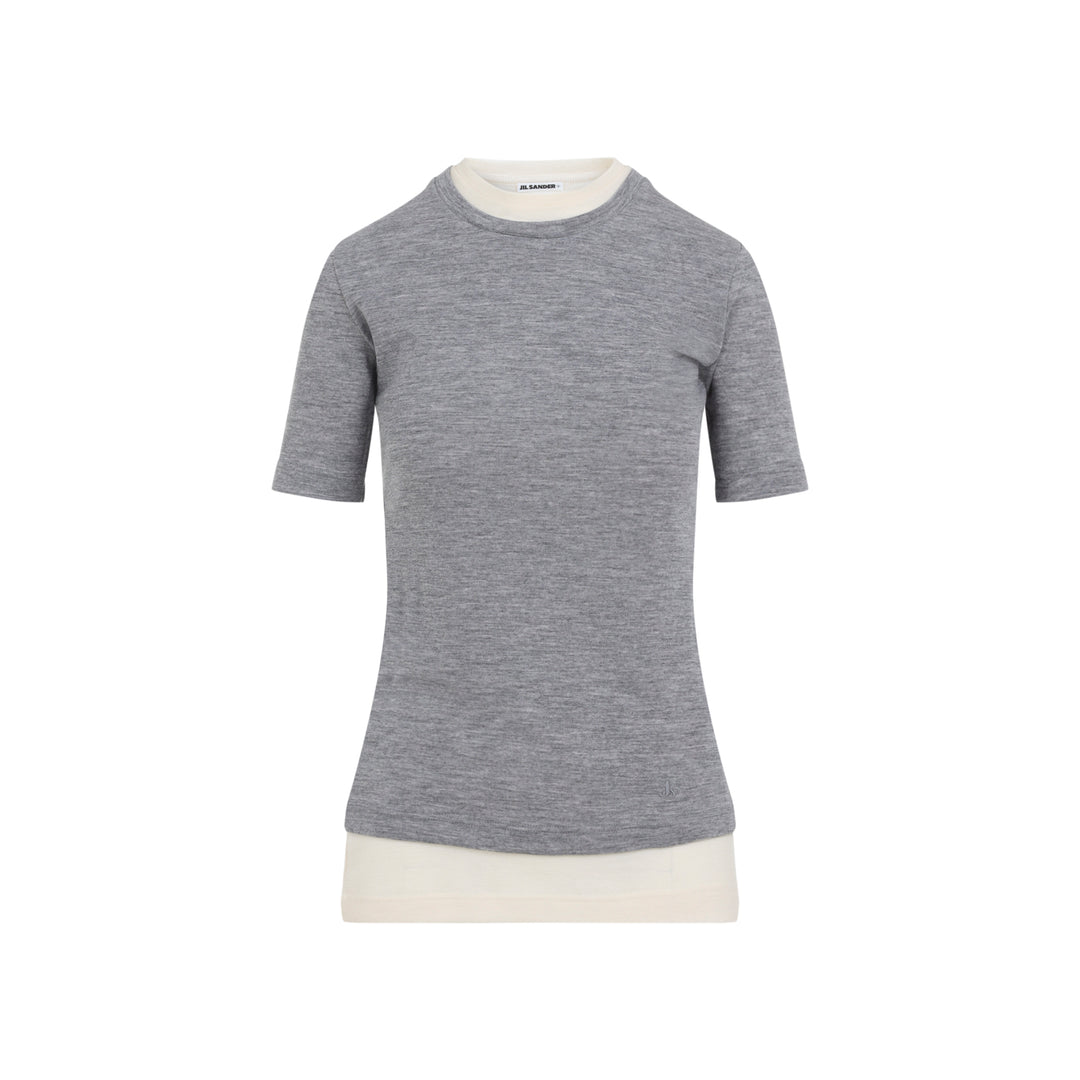 Jil Sander + Tops - Grey | d654a49daf3b234ea6522368ffe277e3c13adb64