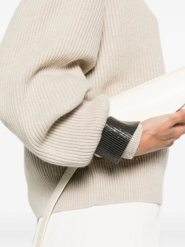 Brunello Cucinelli MAGLIA - Nude & Neutrals | 66b3aeefbee20e6debb763af3d9ad52ccc78055e