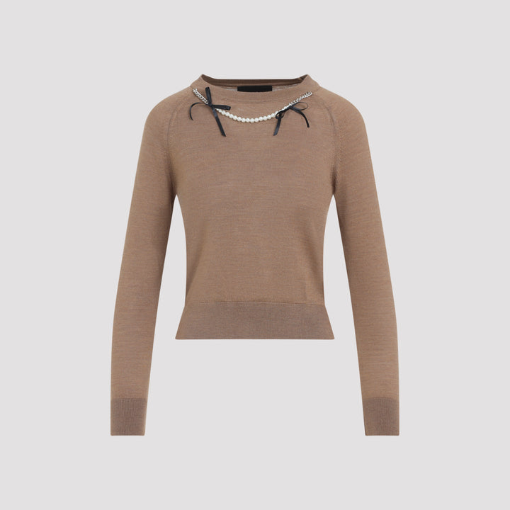 Simone Rocha Pullover - Brown | 463a1eda21c8774e6a30f0fd0210797cc15db6c1