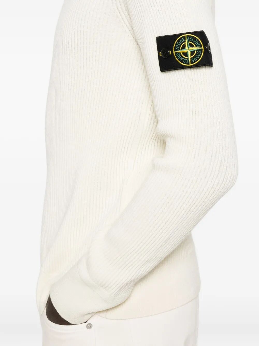 Stone Island Turtle neck - White | 7f1d47652d279f5725e74d0068f975b05a7b5589