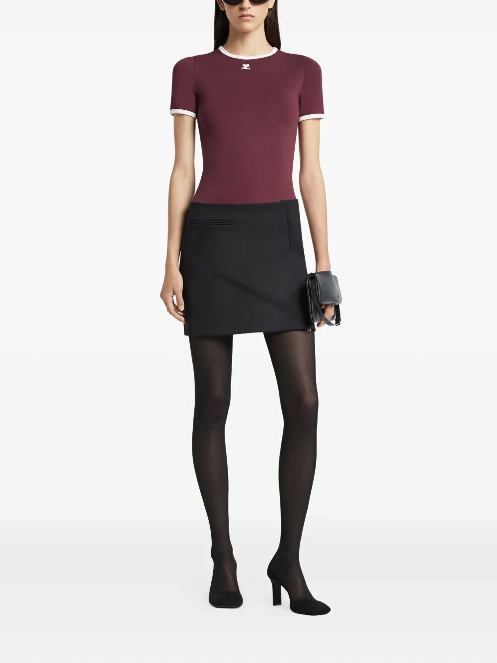 Courreges T-shirts - Red | bbaff86fc8ebd424ce2c854bbce84dba422edc29