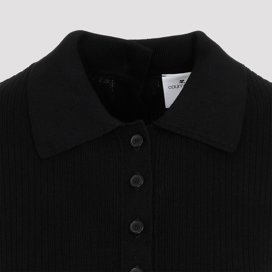 Courreges Midi dresses - Black | 15ad351a3b19d8433c0a01d6d61d71a1ef142938