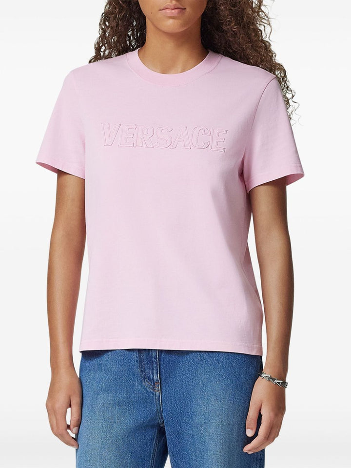 Versace T-shirts - Pink & Purple | 1fc4855c8966933ca656f07f70affa12ee3d2981