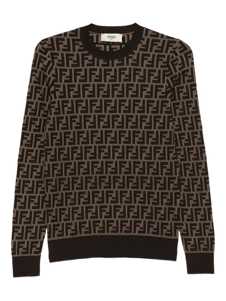 Fendi Pullover - Brown | a125372377f7229207e3d2189dd54bbe10bbe187