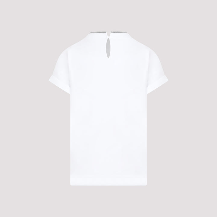 Brunello Cucinelli TSHIRT - White | 32b84ebffb037c447fc0d6b69bcd46c1a7789bfa