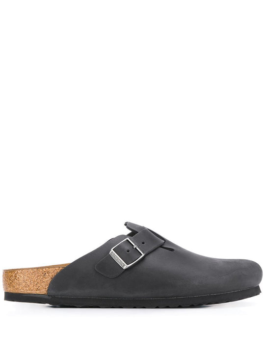 Boston Unisex Leather Mule