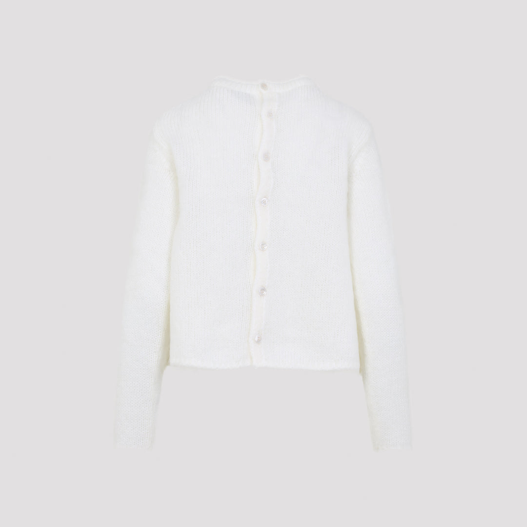 Loewe Cardigan - White | 4abe2849a4f352a288d1b064a12f15ba1a1165b8