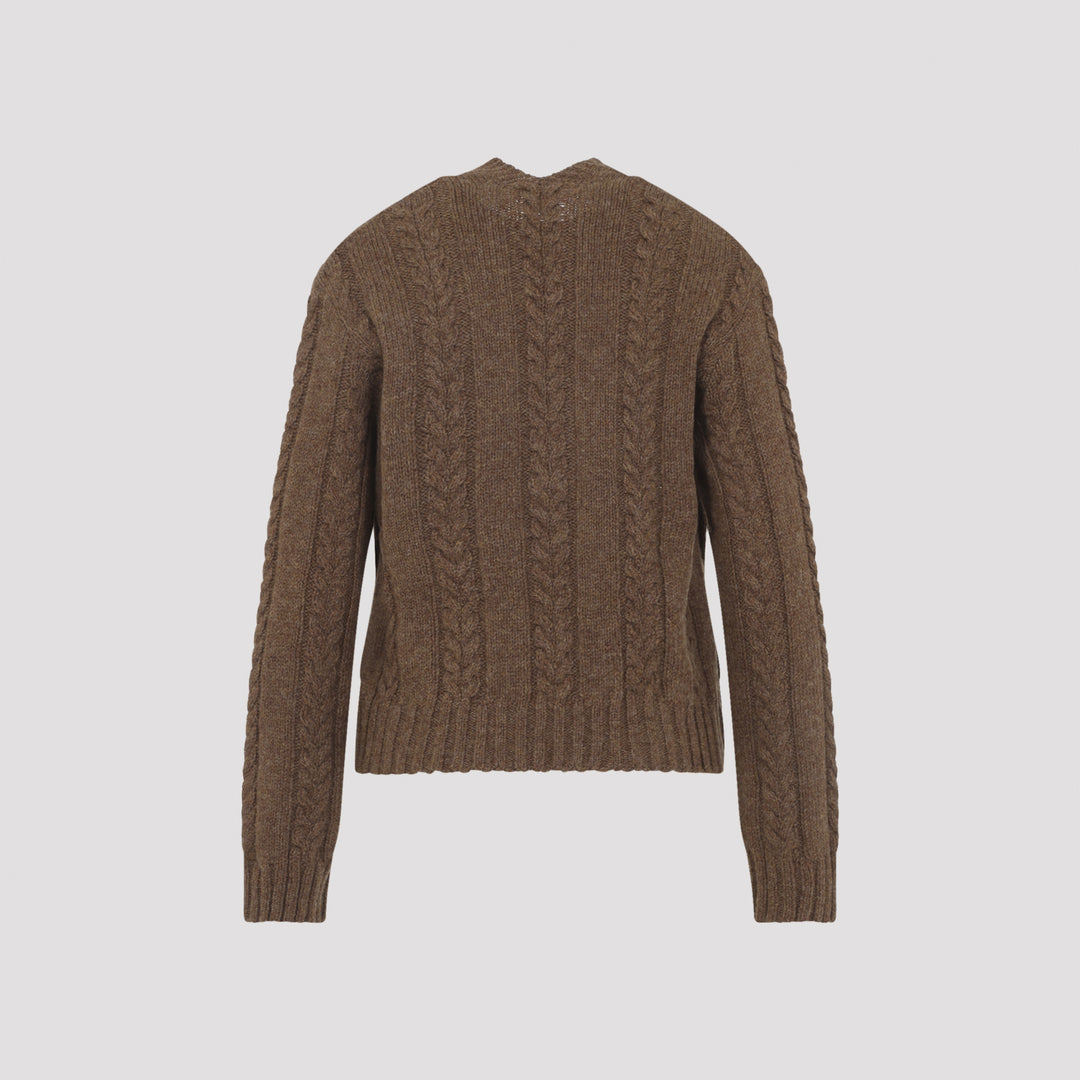 Loewe Sweater - Brown | 420e1ad3d6b93618e00714de3762cbb34efcb5ac