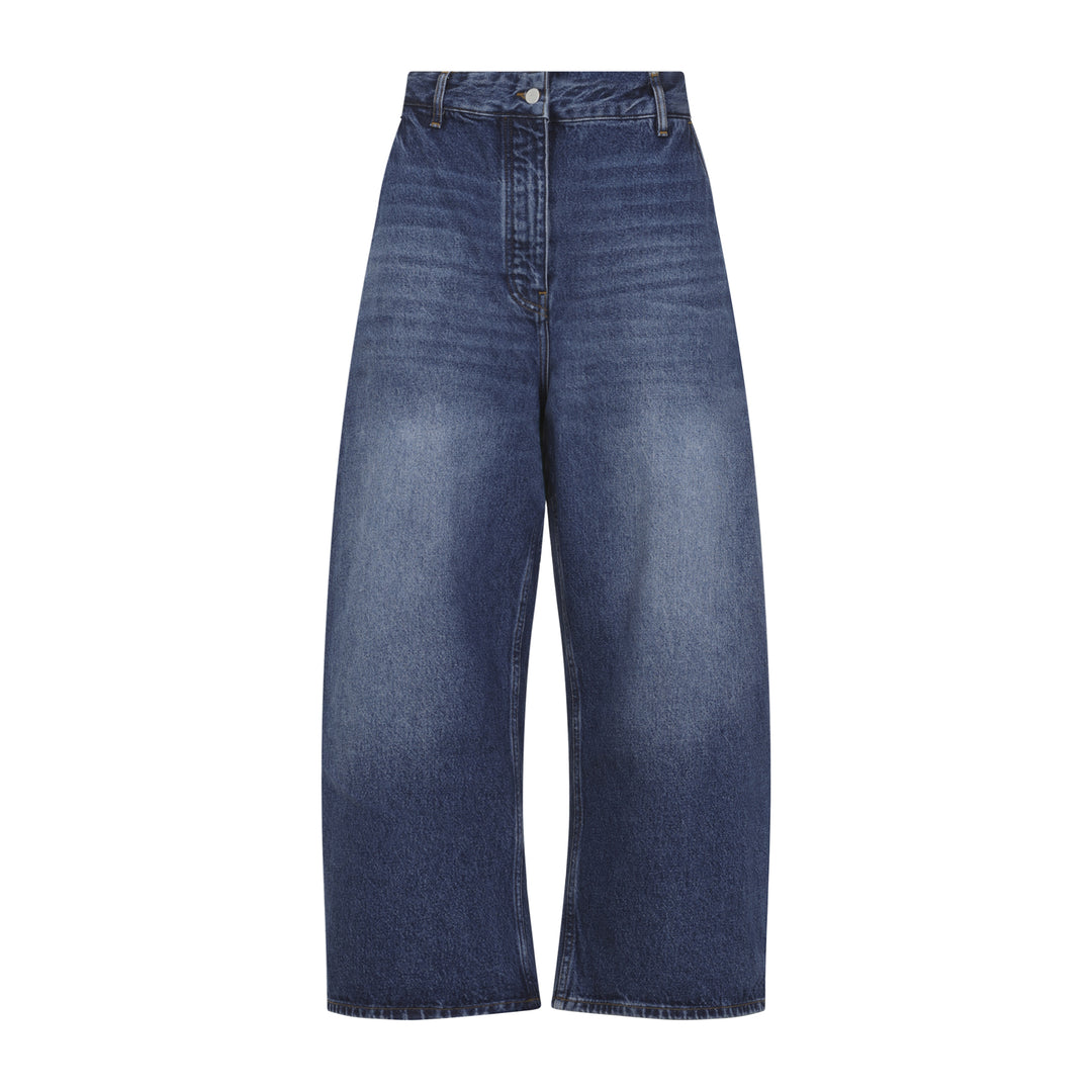 Studio Nicholson Wide leg - Blue | cefadc4cfdeb4136d849f1e4ac6f45622fe7abdf