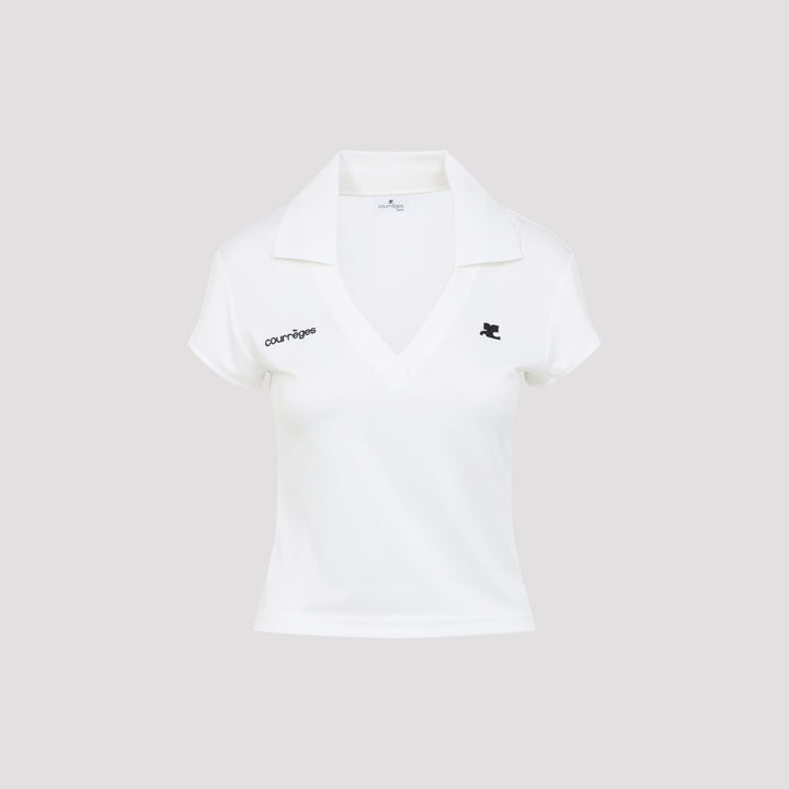 Courreges Polo - White | aa1e9ee5b925df30f4962741597f1e3044828f42