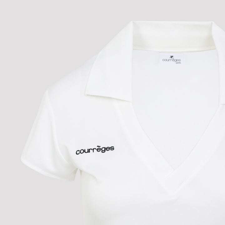 Courreges Polo - White | bf25ea70fdcd70b75a822dc398777c1d6a284c05