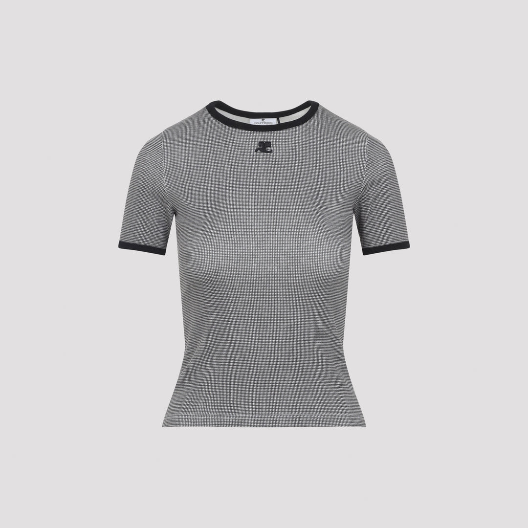 Courreges T-shirts - Black | cc88c270da205749824b2a497615dca3ad9eafff