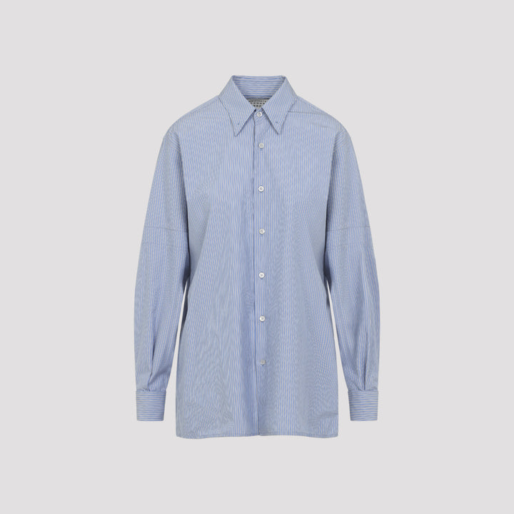 Maison Margiela Shirts - Blue | 6fcc4cebb0798d6586e1fc39418bc42b4fdc25a0