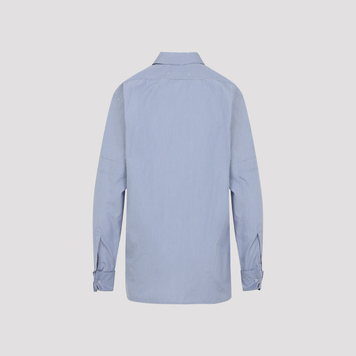 Maison Margiela Shirts - Blue | d35622597fac76573a68402769d19d67c7e9c680