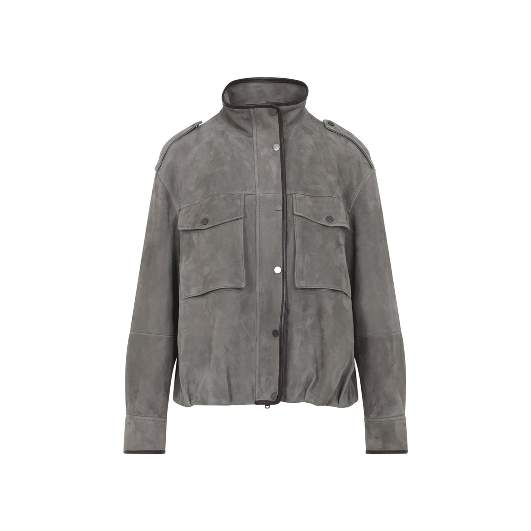Brunello Cucinelli Jackets - Grey | 06c64e10ae87ffa52e595bbc46b7105b2c81294a