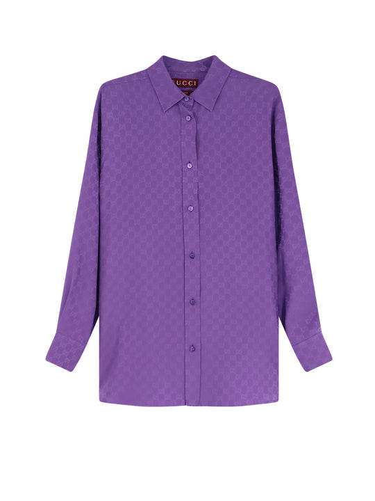 Gg Silk Shirt