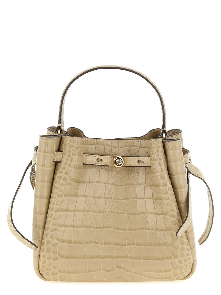 Tory Burch Romy Shoulder Bags - Beige | 567a47933295f6654a17d36f19091c1321ce3f87