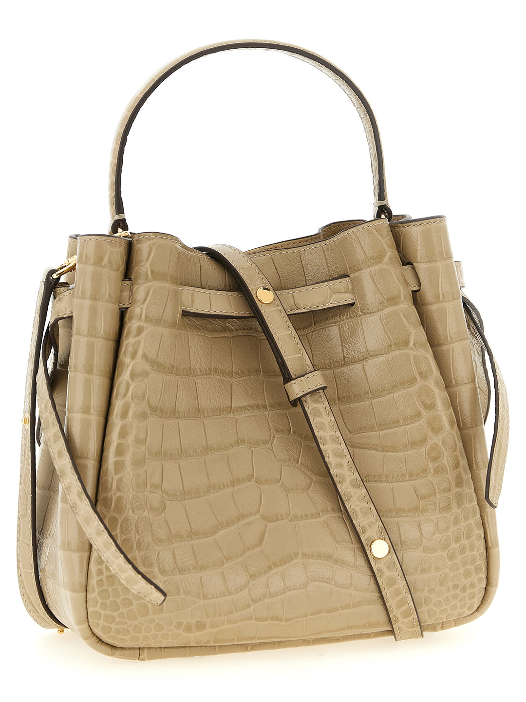 Tory Burch Romy Shoulder Bags - Beige | 4d87f6af6372f3d756295000efbb85a92ec17108
