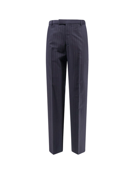 Gucci Pinstripe Wool Trousers
