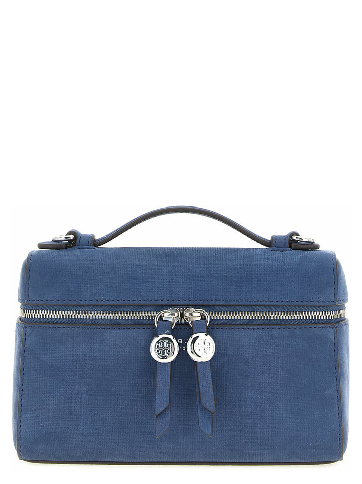 Tory Burch Romy Slim Hand Bags - Blue | 43102ec8a0a500adfb4ac9f0449051be6ed22928