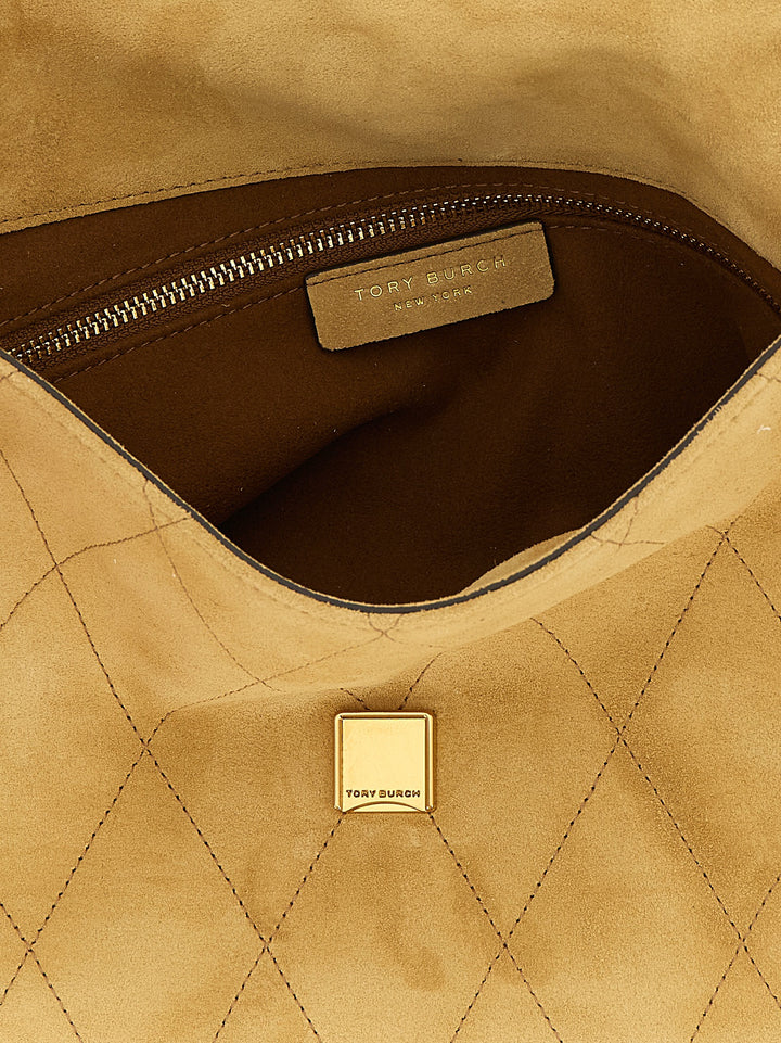 Tory Burch Charlie Shoulder Bags - Beige | d9a71a4de4b77a873692cd96f4055409ed8d8562
