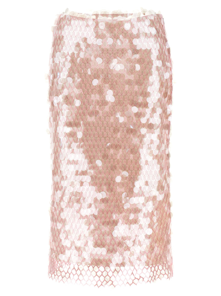 Tory Burch Maxi Sequin Skirt Skirts - Pink | 0acab3d3fcd923022ad143363ee2aab2a9bc8608