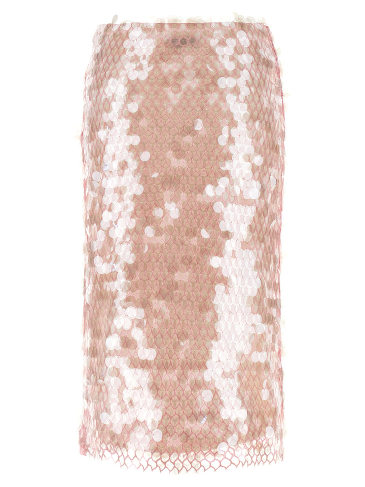 Tory Burch Maxi Sequin Skirt Skirts - Pink | 8383d15dfb93965e83078487c772a7a0ac3e6e15
